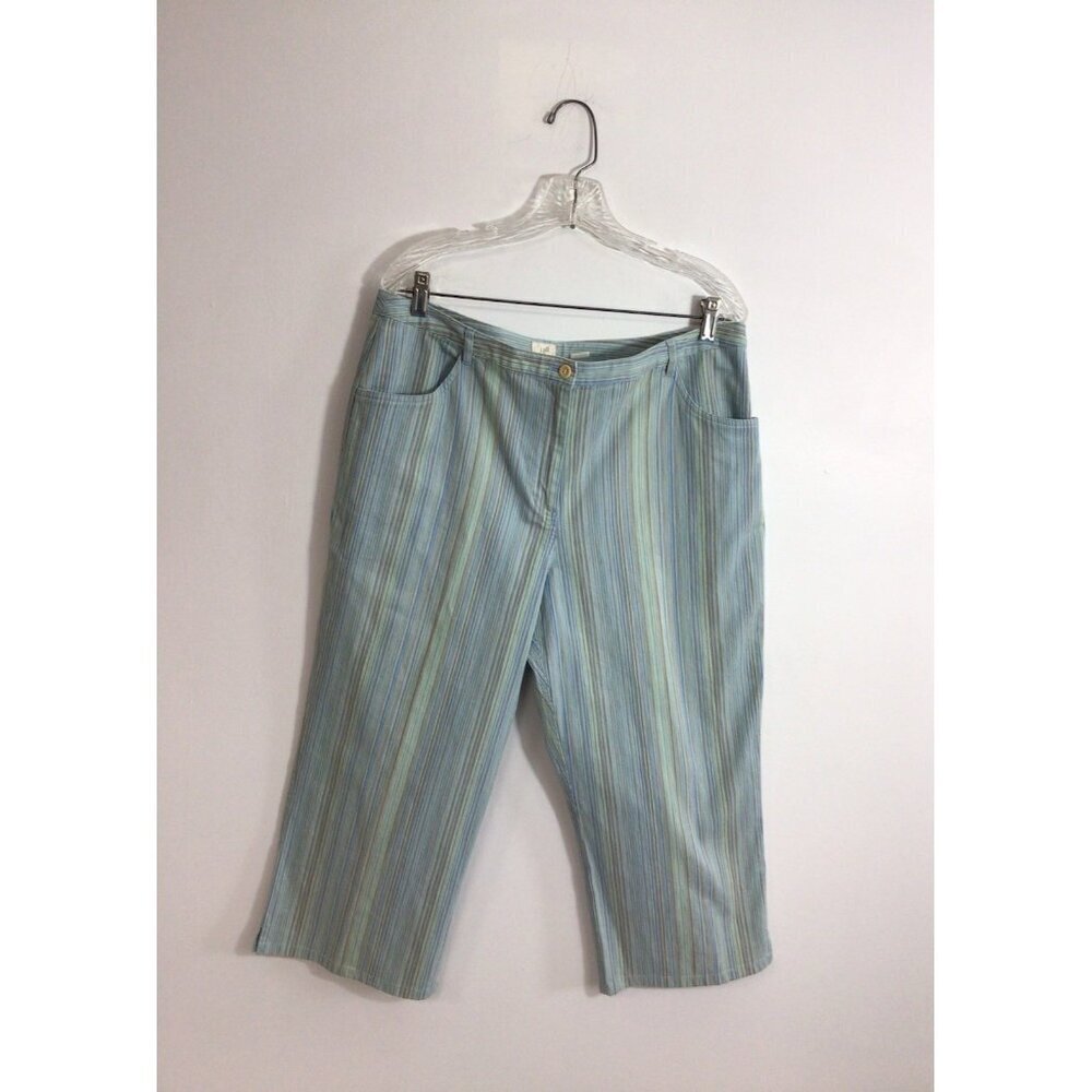 J Jill Crop Pants Womens 16